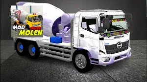 Mod Bussid Truck Molen Basuri Screenshot 2