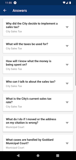 Goddard, KS Mobile App Screenshot 2