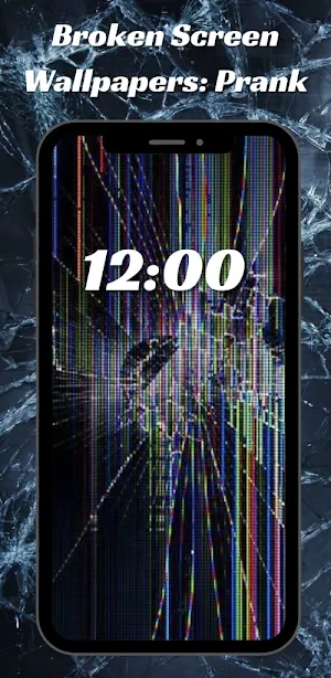 Broken Screens Wallpaper Prank Screenshot 1