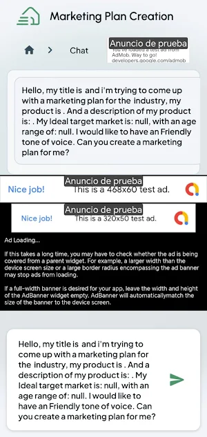 MarketingPlan Screenshot 1