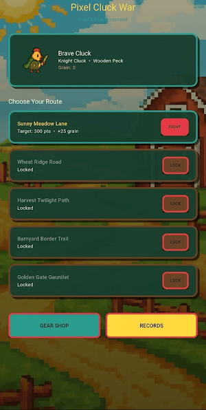 Pixel Cluck War Screenshot 1