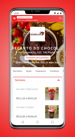 Recanto Do Chocolate Screenshot 0