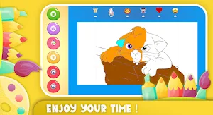 Cute Cats Coloring Game Screenshot 2