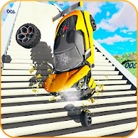 Car Crash Beam  Drive Sim: Dea