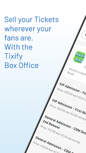 Box-Office by Tixify Screenshot 0