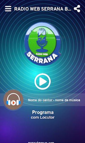 Rádio web Serrana Buenópolis Screenshot 0