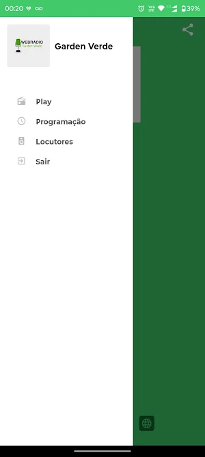 Rádio Garden Verde Screenshot 1