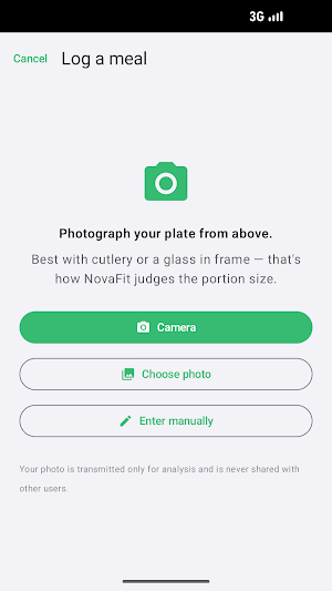 NovaFit: Calorie Scanner Screenshot 2