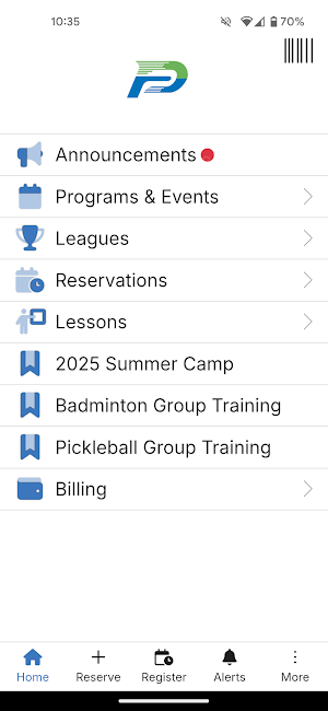 Peak Sports Mobile Screenshot 1