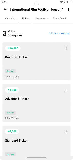 TicketCloud Organiser Screenshot 3