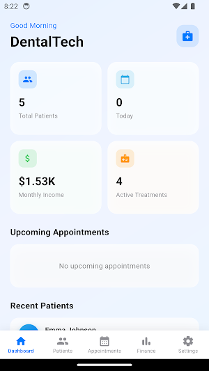 DentalTech Screenshot 0