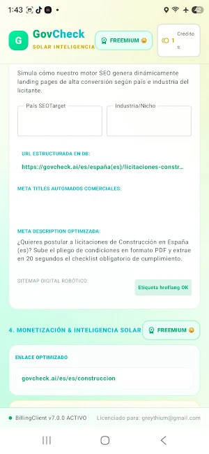 GovCheck AI Screenshot 1