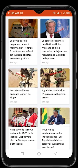 Mali Actualités et infos Screenshot 2