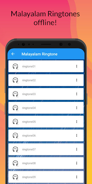 Malayalam Ringtone : Offline Screenshot 0