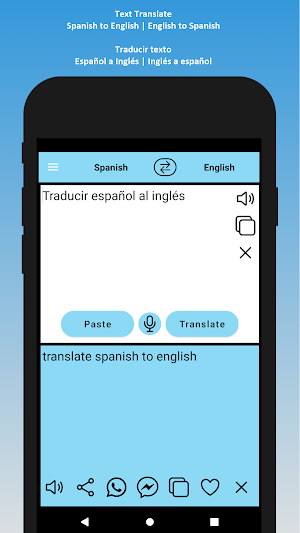 Translate Spanish to English Screenshot 1