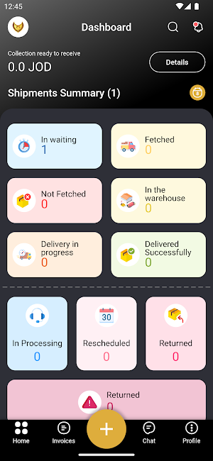 Falcons Delivery Screenshot 1