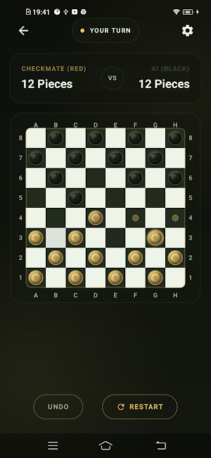 Royal Checker: Board Game Screenshot 1