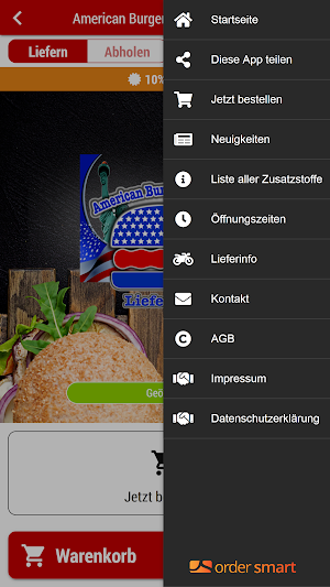 American Burger & Pizza House Screenshot 2