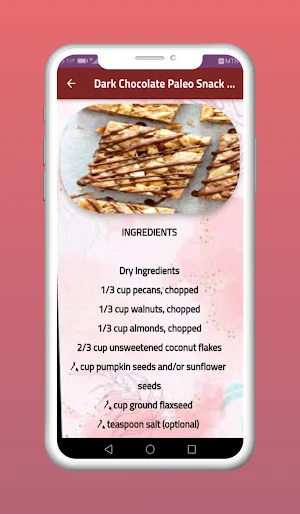 Healthy Sweet Snack Screenshot 3