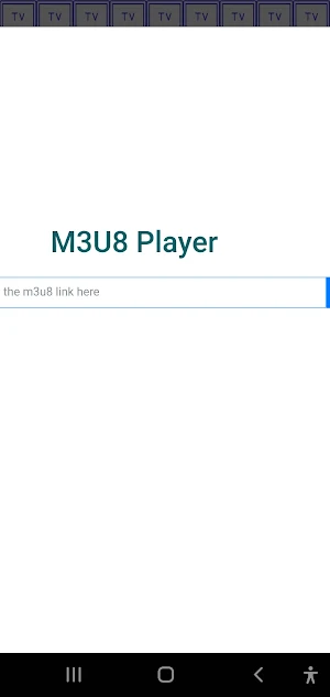 M3U8 CORE TV PLAYER Screenshot 1
