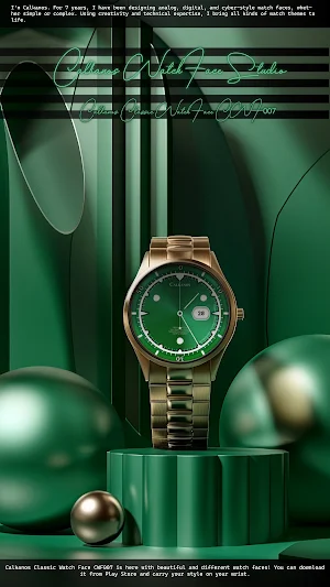 Classic Watch Face CWF007 Screenshot 0