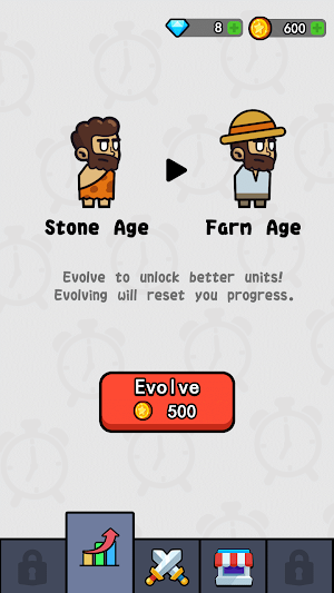 Evolving Warriors Screenshot 2