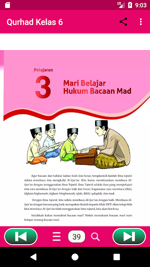 Alquran Hadist MI Kelas 6 Screenshot 3