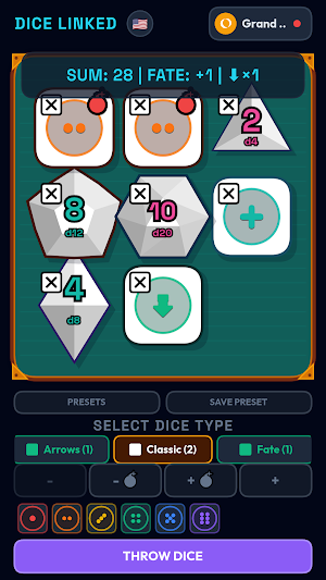 Dice Linked - Synced Rolls Screenshot 0