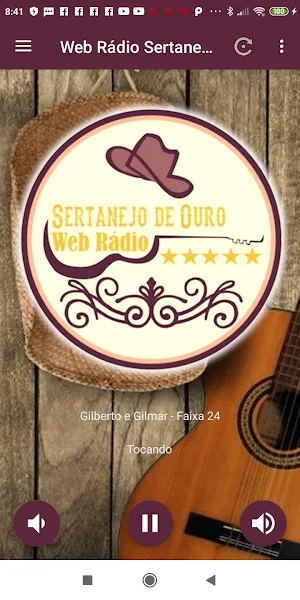 Web Rádio Sertanejo de Ouro Screenshot 0