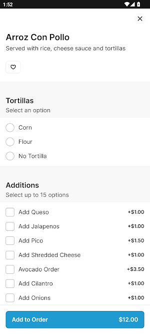Coco Mexican Restaurant Screenshot 2