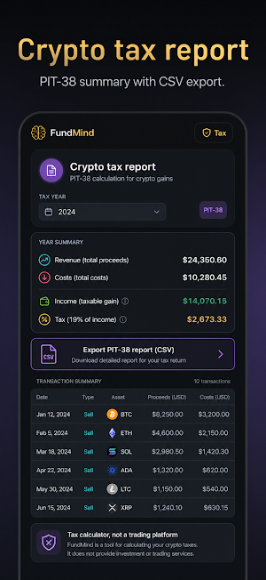 FundMind Screenshot 3