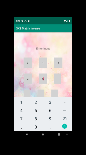 3X3 Matrix Inverse Screenshot 0