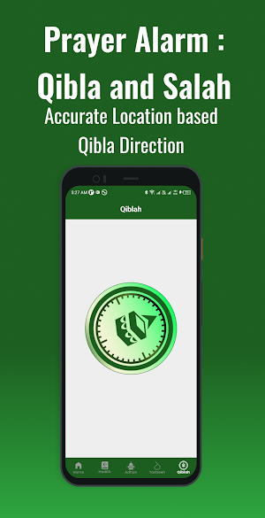 Prayer Alarm : Qibla and Salah Screenshot 1