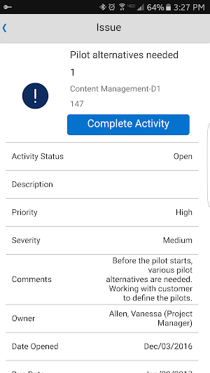 Instantis EnterpriseTrack Screenshot 2