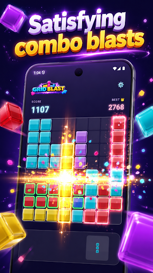 Grid Block Blast: Puzzle Game Screenshot 0