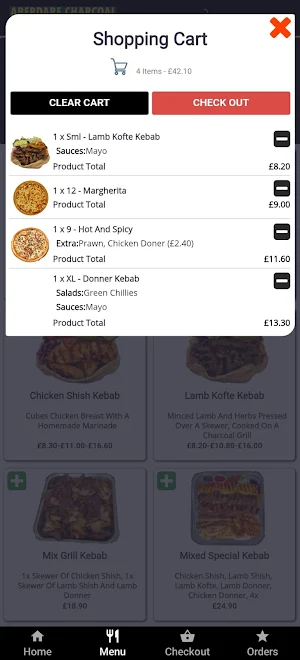 Aberdare Charcoal Grill Screenshot 1