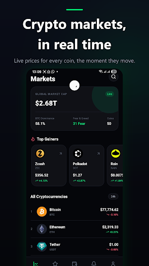 IvyCrpto: Crypto Tracker Screenshot 0
