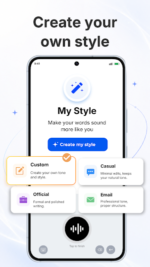 Saylo: AI Voice Keyboard Screenshot 1