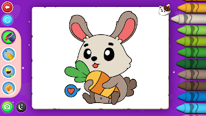 Cute Animals Coloring Screenshot 0