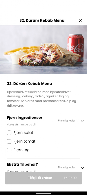 Roskilde Durum Bar Screenshot 3