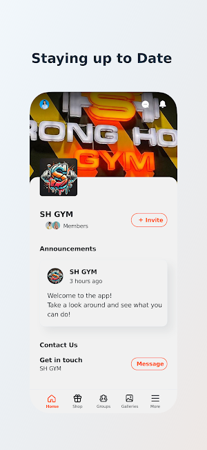 SH GYM Screenshot 2