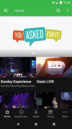 Oasis Church Bradenton Screenshot 0