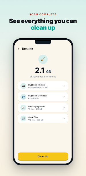 Phone AI Cleaner - Storage Screenshot 1