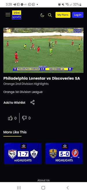 Intel Sports Screenshot 0