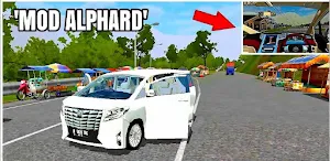 Mod Bussid Mobil Alphard Ceper Screenshot 2
