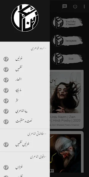 Zain Shakeel Poetry Screenshot 1