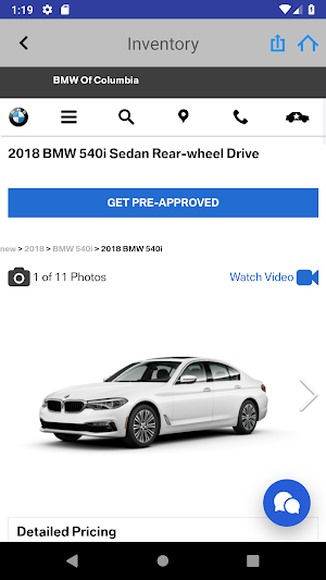 BMW of Columbia Screenshot 3