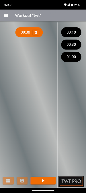 Tabata Workout Timer Screenshot 0
