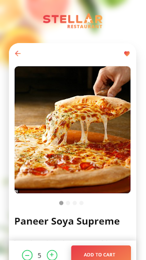 Stellar Restaurant App Screenshot 3