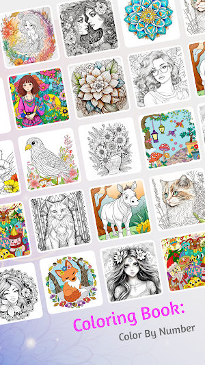 Paint by Number ：Coloring Book Screenshot 1